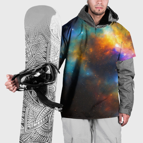 Накидка на куртку 3D с принтом Небесная картина , 100% полиэстер |  | 