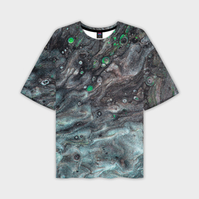Мужская футболка oversize 3D с принтом Каменные краски в Петрозаводске,  |  | 