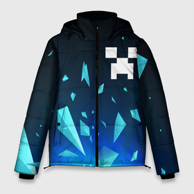 Мужская зимняя куртка 3D с принтом Minecraft взрыв частиц в Новосибирске, верх — 100% полиэстер; подкладка — 100% полиэстер; утеплитель — 100% полиэстер | длина ниже бедра, свободный силуэт Оверсайз. Есть воротник-стойка, отстегивающийся капюшон и ветрозащитная планка. 

Боковые карманы с листочкой на кнопках и внутренний карман на молнии. | Тематика изображения на принте: 