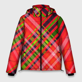 Мужская зимняя куртка 3D с принтом Геометрический узор красно зеленый ассиметричный в Белгороде, верх — 100% полиэстер; подкладка — 100% полиэстер; утеплитель — 100% полиэстер | длина ниже бедра, свободный силуэт Оверсайз. Есть воротник-стойка, отстегивающийся капюшон и ветрозащитная планка. 

Боковые карманы с листочкой на кнопках и внутренний карман на молнии. | 