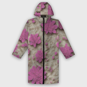 Дождевик унисекс 3D Розовые цветы объемные: в Ухте,  |  |