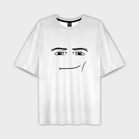 Мужская футболка oversize 3D с принтом Одежда Man Face Roblox в Санкт-Петербурге,  |  | Тематика изображения на принте: 