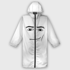 Мужской дождевик 3D с принтом Одежда Man Face Roblox в Новосибирске,  |  | 