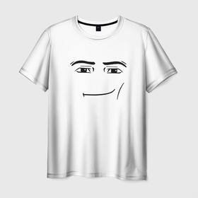 Мужская футболка 3D с принтом Одежда Man Face Roblox в Санкт-Петербурге, 100% полиэфир | прямой крой, круглый вырез горловины, длина до линии бедер | Тематика изображения на принте: 