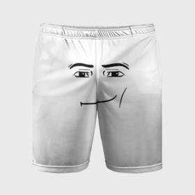 Мужские шорты спортивные с принтом Одежда Man Face Roblox ,  |  | 