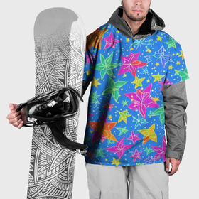 Накидка на куртку 3D с принтом Морские мотивы в Курске, 100% полиэстер |  | Тематика изображения на принте: 