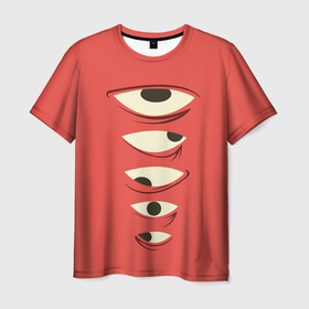 Мужская футболка 3D с принтом Я вижу все в Санкт-Петербурге, 100% полиэфир | прямой крой, круглый вырез горловины, длина до линии бедер | Тематика изображения на принте: 