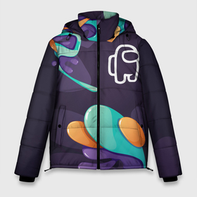 Мужская зимняя куртка 3D с принтом Among Us graffity splash в Тюмени, верх — 100% полиэстер; подкладка — 100% полиэстер; утеплитель — 100% полиэстер | длина ниже бедра, свободный силуэт Оверсайз. Есть воротник-стойка, отстегивающийся капюшон и ветрозащитная планка. 

Боковые карманы с листочкой на кнопках и внутренний карман на молнии. | 