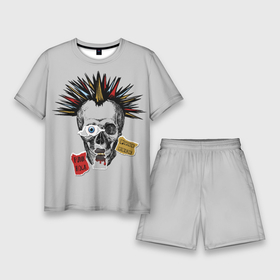 Мужской костюм с шортами 3D с принтом Панк   рок в Ухте,  |  | 