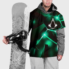 Накидка на куртку 3D с принтом Assassins Creed разлом плит в Екатеринбурге, 100% полиэстер |  | Тематика изображения на принте: 