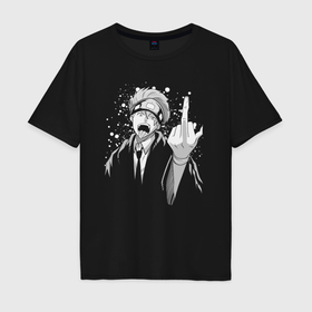 Мужская футболка хлопок Oversize с принтом Дот Баррет в Санкт-Петербурге, 100% хлопок | свободный крой, круглый ворот, “спинка” длиннее передней части | Тематика изображения на принте: 