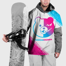 Накидка на куртку 3D с принтом Danganronpa neon gradient style в Белгороде, 100% полиэстер |  | 