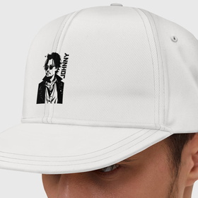 Кепка снепбек с прямым козырьком с принтом Johnny Depp   graphics , хлопок 100% |  | 