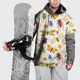 Накидка на куртку 3D с принтом Планета насекомых в Курске, 100% полиэстер |  | Тематика изображения на принте: 