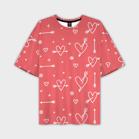 Мужская футболка oversize 3D с принтом Love is love в Санкт-Петербурге,  |  | 
