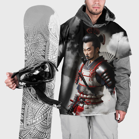 Накидка на куртку 3D с принтом Небесный самурай , 100% полиэстер |  | 