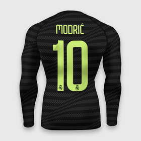 Мужской рашгард 3D с принтом Лука Модрич Реал Мадрид форма 22 23 третья ,  |  | Тематика изображения на принте: 