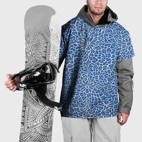 Накидка на куртку 3D с принтом Ажурные узоры в Тюмени, 100% полиэстер |  | 