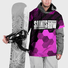 Накидка на куртку 3D с принтом Saints Row pro gaming: символ сверху в Белгороде, 100% полиэстер |  | 