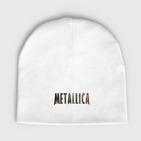 Мужская шапка демисезонная с принтом Metallica металлик в Екатеринбурге,  |  | 