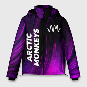 Мужская зимняя куртка 3D с принтом Arctic Monkeys violet plasma в Кировске, верх — 100% полиэстер; подкладка — 100% полиэстер; утеплитель — 100% полиэстер | длина ниже бедра, свободный силуэт Оверсайз. Есть воротник-стойка, отстегивающийся капюшон и ветрозащитная планка. 

Боковые карманы с листочкой на кнопках и внутренний карман на молнии. | 