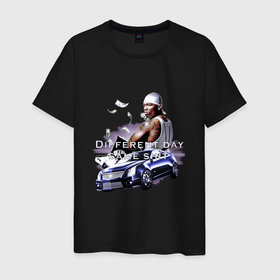 Мужская футболка хлопок с принтом цитата 50 Cent в Кировске, 100% хлопок | прямой крой, круглый вырез горловины, длина до линии бедер, слегка спущенное плечо. | 
