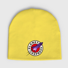 Мужская шапка демисезонная с принтом Futurama Planet Express в Курске,  |  | Тематика изображения на принте: 