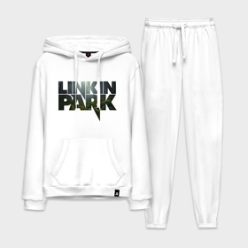 Мужской костюм хлопок с толстовкой с принтом Linkin Park forest ,  |  | 