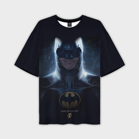 Мужская футболка oversize 3D с принтом Batman DC ,  |  | 