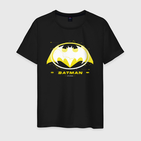 Светящаяся мужская футболка с принтом 2023 logo Batman в Екатеринбурге,  |  | 