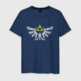 Светящаяся мужская футболка с принтом The Legend of Zelda   znak ,  |  | 