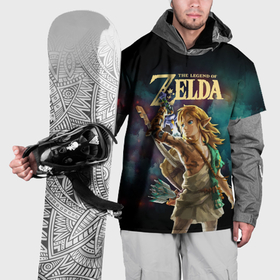 Накидка на куртку 3D с принтом The Legend of Zelda   character Link в Петрозаводске, 100% полиэстер |  | 