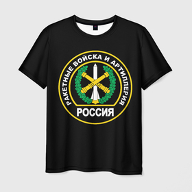 Мужская футболка 3D с принтом Ракетные войска и артиллерия России в Новосибирске, 100% полиэфир | прямой крой, круглый вырез горловины, длина до линии бедер | 