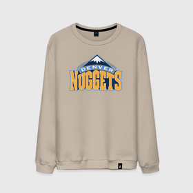 Мужской свитшот хлопок с принтом Denver Nuggets , 100% хлопок |  | 
