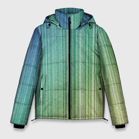 Мужская зимняя куртка 3D с принтом Градиент полосы зеленый , верх — 100% полиэстер; подкладка — 100% полиэстер; утеплитель — 100% полиэстер | длина ниже бедра, свободный силуэт Оверсайз. Есть воротник-стойка, отстегивающийся капюшон и ветрозащитная планка. 

Боковые карманы с листочкой на кнопках и внутренний карман на молнии. | Тематика изображения на принте: 