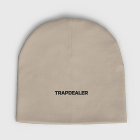 Мужская шапка демисезонная с принтом Trapdealer ,  |  | Тематика изображения на принте: 