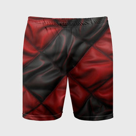 Мужские шорты спортивные с принтом red black luxury в Белгороде,  |  | Тематика изображения на принте: 