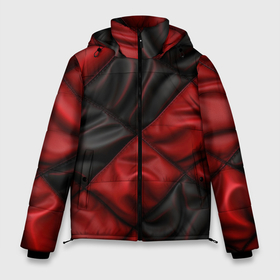 Мужская зимняя куртка 3D с принтом red black luxury в Белгороде, верх — 100% полиэстер; подкладка — 100% полиэстер; утеплитель — 100% полиэстер | длина ниже бедра, свободный силуэт Оверсайз. Есть воротник-стойка, отстегивающийся капюшон и ветрозащитная планка. 

Боковые карманы с листочкой на кнопках и внутренний карман на молнии. | Тематика изображения на принте: 