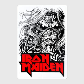Магнитный плакат 2Х3 с принтом Iron Maiden eyes в Новосибирске, Полимерный материал с магнитным слоем | 6 деталей размером 9*9 см | Тематика изображения на принте: 