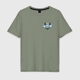 Мужская футболка хлопок Oversize с принтом Команда жениха в Курске, 100% хлопок | свободный крой, круглый ворот, “спинка” длиннее передней части | 