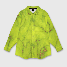 Мужская рубашка oversize 3D с принтом Abstraction green marble ,  |  | 