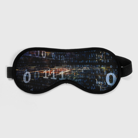 Маска для сна 3D с принтом Шифр в городе Новоалтайск, внешний слой — 100% полиэфир, внутренний слой — 100% хлопок, между ними — поролон |  | 