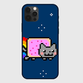 Чехол для iPhone 12 Pro с принтом В стиле Nyan Cat в Тюмени, силикон | область печати: задняя сторона чехла, без боковых панелей | Тематика изображения на принте: 