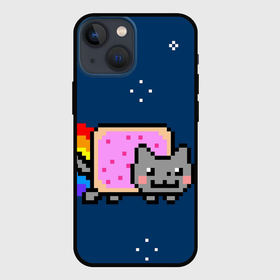 Чехол для iPhone 13 mini с принтом В стиле Nyan Cat в Тюмени,  |  | Тематика изображения на принте: 