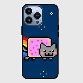 Чехол для iPhone 13 Pro с принтом В стиле Nyan Cat в Тюмени,  |  | Тематика изображения на принте: 