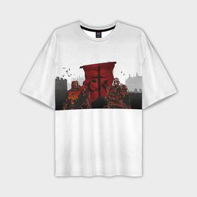 Мужская футболка oversize 3D с принтом Crusader Kings  Templars в Кировске,  |  | 