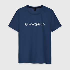 Светящаяся мужская футболка с принтом RimWorld логотип ,  |  | 