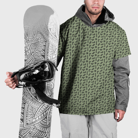 Накидка на куртку 3D с принтом Brick game тетрис паттерн , 100% полиэстер |  | Тематика изображения на принте: 