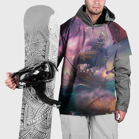 Накидка на куртку 3D с принтом Магия Sea of Thieves , 100% полиэстер |  | 