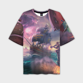Мужская футболка oversize 3D с принтом Магия Sea of Thieves ,  |  | 